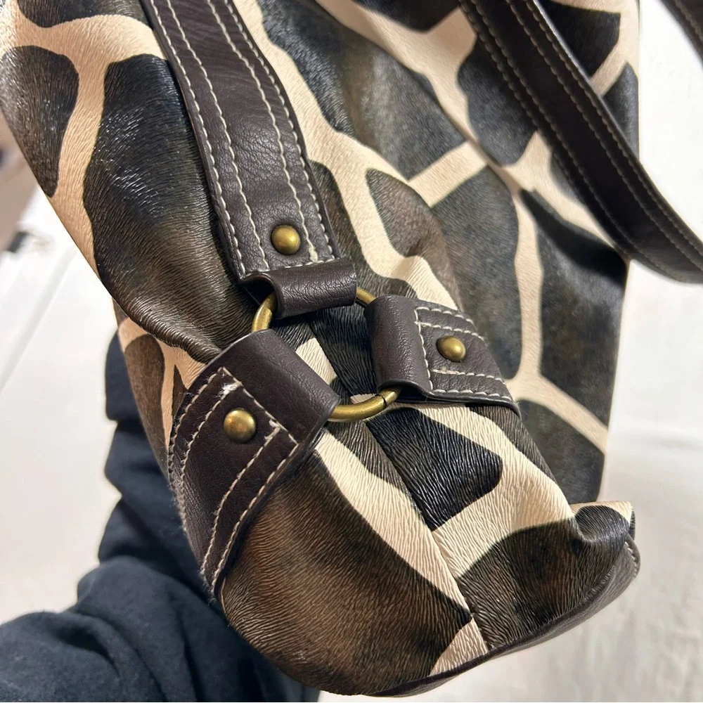 Giraffe Print Women's Bag Set - Picture 11 of 14